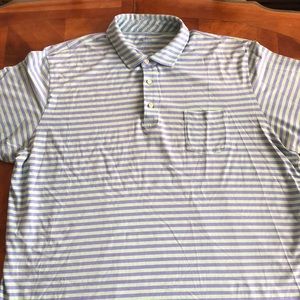 Peter Millar Striped Polo Shirt XXL